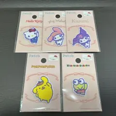 キャラクター刺繍ワッペンセット