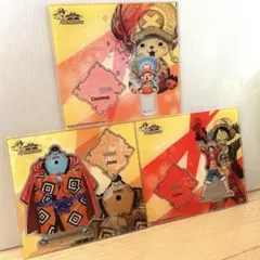 ワンピース 麦わらストア 10th PARTY 限定 アクリルスタンド 3点