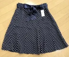 Real Riche ドット柄フレアスカートのサムネイル