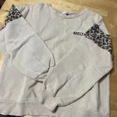 ピンクラテPink Latte❗️ ベージュMサイズ トレーナー