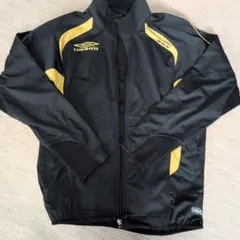 UMBRO ジップアップジャケット ブラック/イエロー