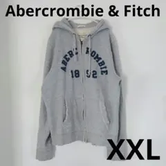Abercrombie & Fitch 肉厚ジップアップパーカー XXL