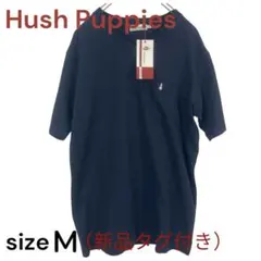 Hush Puppies Tシャツ ネイビー Mサイズ 新品タグ付きのサムネイル