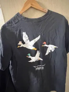 Adidas Tシャツ 白鳥プリント
