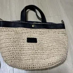 フォルナ　ベージュ かごバッグのサムネイル