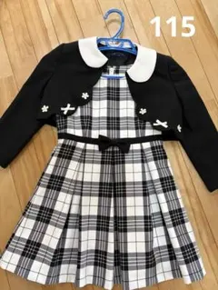 CHOPIN deux チェック柄ドレス フォーマル115cm