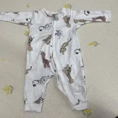 H&M 動物柄ロンパース 6M