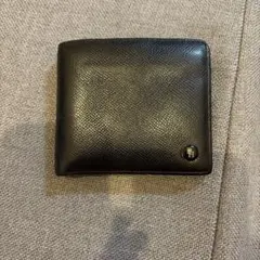 激レア ア ベイシングエイプ ブラックレザー 二つ折り財布 APE HEAD