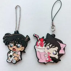 ぴたコレ vol.5 毛利蘭　名探偵コナンカフェ2020ラバーホルダー　コナン