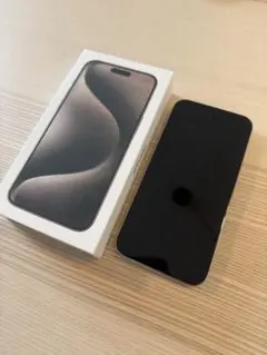 【美品】iPhone 15 Pro Max 箱付き 傷なし