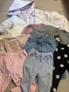 子供服まとめ売り 12点秋服女の子100㎝