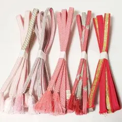 (2569)帯締め 5点 まとめ売り 帯紐 着物 和装 小物