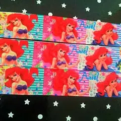 ハンドメイド用 3m❤ アリエル E ❤ グログランリボン #
