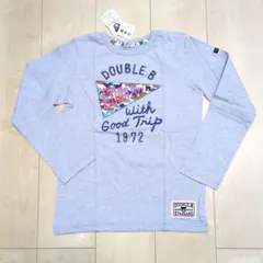 【新品タグ付】 ミキハウス ダブルビー DOUBLE.B 長袖カットソー 140