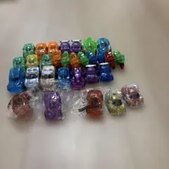 ミニカー　ミニバイク　30個セット　プルバック