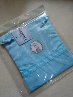 新品　エルサ　巾着　アナ雪　ディズニー