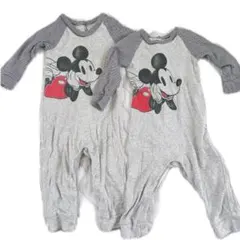 ディズニー　ベビーギャップ　ロンパース　双子