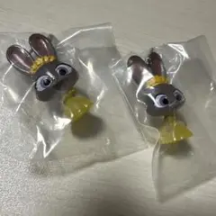 新品未開封　ズートピア2 めじるしアクセサリー　ジュディ　２個セット