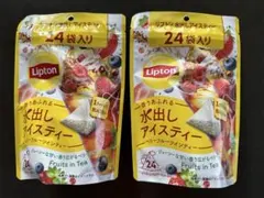 リプトン 水出しアイスティー ベリーフルーツインティー 24袋×2袋のサムネイル