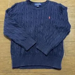 Polo Ralph Lauren ケーブル編みセーター サイズ7 コットン