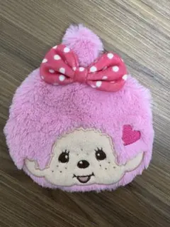 モンチッチ　Monchhichi あったかカイロケース ピンク