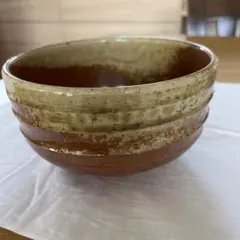 五島哲作 越前椀 黄土色と灰色の茶碗 - メルカリ
