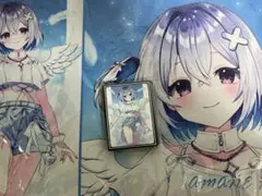 ホロライブ ナースかなた 天音かなた ミッドナイトブルー プレイマット ホロライブ 天音かなた プレイマット - メルカリ