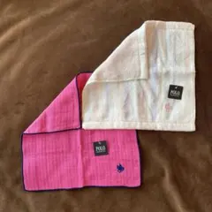 POLO タオルハンカチ 2枚セット