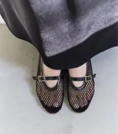 LE TALON【FABIO RUSCONI】メッシュストラップフラット