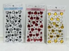ハート型デコレーションシールセット