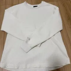 THE NORTH FACE ワッフルロングスリーブTシャツ XL ホワイト