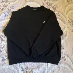 KANGOL MONO-MART スウェット ブラック L