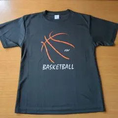バスケTシャツ　黒　Мサイズ