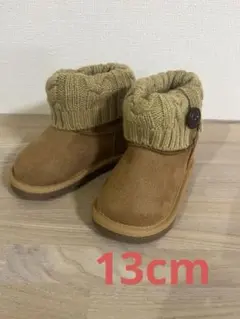 【新品・未使用品】conoco ブーツニット ブラウン 13cm