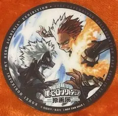 ヒロアカ原画展 コラボカフェ コースター 轟焦凍 荼毘