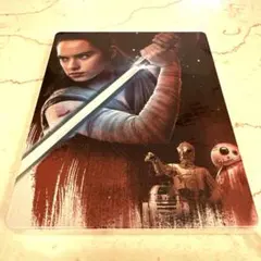 スター・ウォーズ/最後のジェダイスチールブックと特典Blu-ray 4K