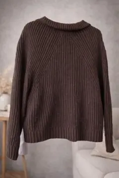 SENSE OF PLACE ブラウンニット