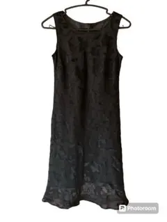 ノースリーブワンピース　7号　結婚式・パーティドレス