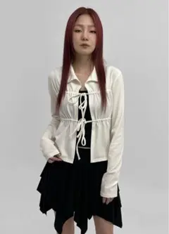 マラーシャーリングカラーカーディガンのサムネイル