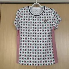 美品　FILA 花柄 Tシャツ ショートスリーブ サイズL