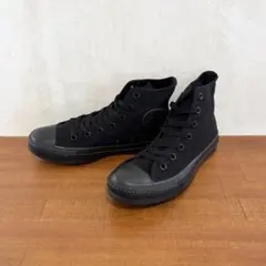 極美品　コンバース　オールスター 　24.0センチ　オールブラック　キャンバス