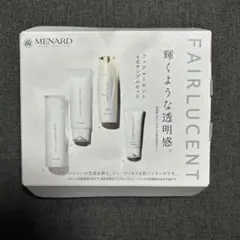 MENARD FAIRLUCENT トライアルセット 4点 - メルカリ