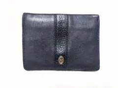 VALENTINO 二つ折り財布 ブラック レザー