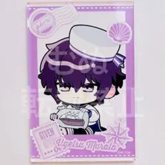村田雨月　ギヴン　スマイルベースカフェ　スマべ　アクスタ　アクカ　缶バ ギヴン 海へ スマイルベースカフェ アクリルスタンド 水兵 雨月 - メルカリ
