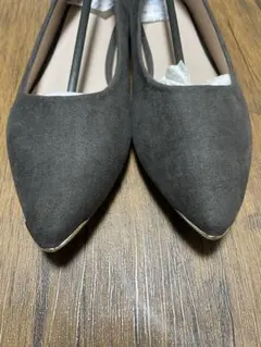 【未使用】Futier Land　パンプス　グレー　22.5cm〜23cm