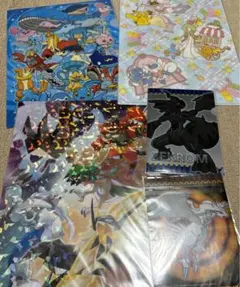 【8】ポケットモンスター クリアファイル 5枚セット