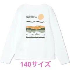 コロンビア Columbia キッズ 長袖シャツ AB5071 ホワイト 140