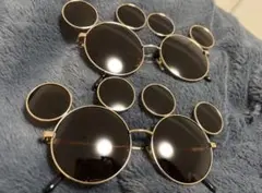 ミッキー型サングラス