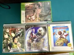 PS3 ゲーム3種とXBOX360 Steins;Gate ソフトのセット