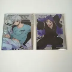 ブルーロック ナイトサッカー 凪誠士郎 御影玲王 クリアカード 2点まとめセット